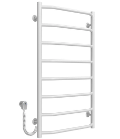 Електричний сушарка для рушників Deffi Трапеція П8 500х900 ліве підключення білий C.TR.90.50.8.E.W.L.5