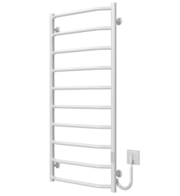 Електрична сушарка для рушників Deffi Трапеція П10 500х1100 праве підключення WD03 білий C.TR.110.50.10.E.W.R.3