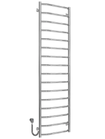 Електрична сушарка для рушників Deffi Трапеція П16 500х1700 ліве підключення хром C.TR.170.50.16.E.C.L.5