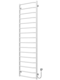 Електрична сушарка для рушників Deffi Трапеція П16 500х1700 правильне підключення білий C.TR.170.50.16.E.W.R.5