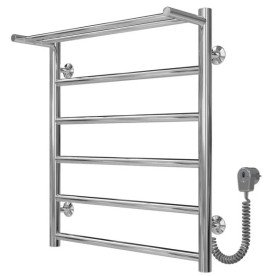 Электрический полотенцесушитель Deffi Терма П6 500х600 правое подключение хром C.TE.60.50.6.E.C.R.5