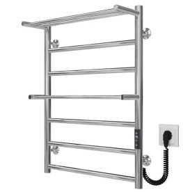 Электрический полотенцесушитель Deffi Терма Плюс П7 500х700 правое подключение JD03 хром C.TA.70.50.7.E.C.R.1