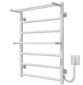 Электрический полотенцесушитель Deffi Терма Плюс П7 500х700 правое подключение WD03 белый C.TA.70.50.7.E.W.R.3