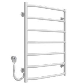 Электрический полотенцесушитель Deffi Трапеция П7 500х700 левое подключение EF16 белый D.TR.70.50.7.E.W.L.5