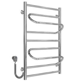 Електрична сушарка для рушників Deffi Вілла 500х800 ліве підключення хром C.VP.80.50.E.C.R.5