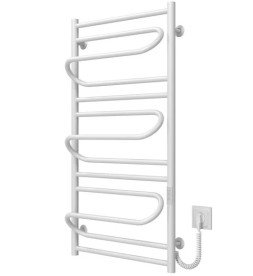 Електрична сушарка для рушників Deffi Вілла 500х1000 правильне підключення WD03 білий C.VP.100.50.E.W.R.3