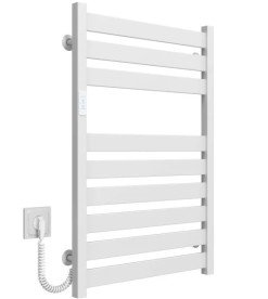 Электрический полотенцесушитель Deffi Victoria П9 500х800 левое подключение WD04 белый A.VI.80.50.9.E.W.L.4