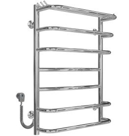 Електрична сушарка для рушників Deffi Юність П7 400х700 ліве підключення хром C.YU.70.40.7.E.C.L.5