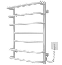 Электрический полотенцесушитель Deffi Юность П7 400х700 правое подключение WD03 белый C.YU.70.40.7.E.W.R.3