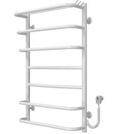 Электрический полотенцесушитель Deffi Юность П7 400х800 правое подключение белый C.YU.80.40.7.E.W.R.5