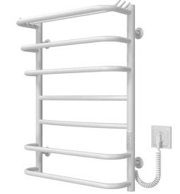 Електрична сушарка для рушників Deffi Юність П7 500х700 праве підключення WD03 білий C.YU.70.50.7.E.W.R.3