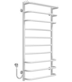 Электрический полотенцесушитель Deffi Юность П10 500х1000 левое подключение белый C.YU.100.50.10.E.W.L.5