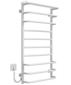 Электрический полотенцесушитель Deffi Юность П10 500х1000 левое подключение WD03 белый C.YU.100.50.10.E.W.L.3