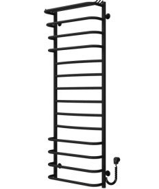 Электрический полотенцесушитель Deffi Юность П14 500х1400 правое подключение черный C.YU.140.50.14.E.B.R.5