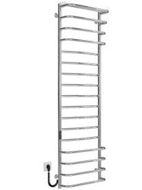 Електрична сушарка для рушників Deffi Юність П17 500х1700 ліве підключення JD03 хром C.YU.170.50.17.E.C.L.1