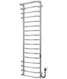 Електрична сушарка для рушників Deffi Юність П17 500х1700 праве підключення JD03 хром C.YU.170.50.17.E.C.R.1