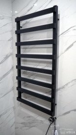 Електрична рушникосушка Genesis-Aqua Basis 100x53 см чорний GA-10005