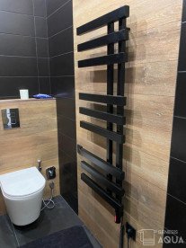 Електрична рушникосушка Genesis-Aqua Magnum 120x53 см чорний GA-1306