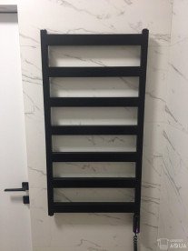 Электрический полотенцесушитель Genesis-Aqua Nova 120x53 см черный GA-2306