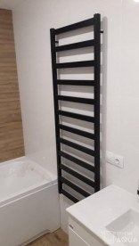 Электрический полотенцесушитель Genesis-Aqua Maxi 100x53 см черный GA-3105