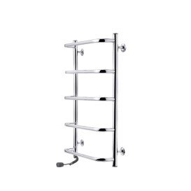 Електрична сушка для рушників Kroner Скоба 700х500/5 EL ліве підключення хром ДС09EL