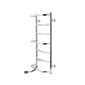 Електрична сушка для рушників Kroner Мікс 800x500/7 (С1-Т2-С1-Т2-С1) ліве підключення хром ДМ07EL