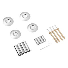 Электрический полотенцесушитель Kroner KRP Stil STL-EL80x50-7 55х80 см нержавеющая сталь CV036344