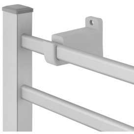 Електрична сушка для рушників Kroner KRP Hitze-Stil ALM8653-8T 53,2х90,7 см алюміній сірий CV035344