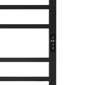 Електричний сушка для рушників Kroner KRP Hitze-Stern SCH8753-10T 53х87 см нержавіюча сталь чорний CV035345