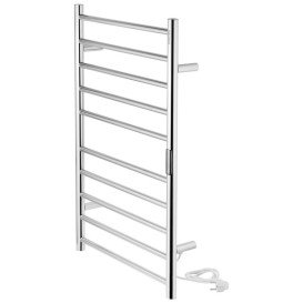 Электрический полотенцесушитель Kroner KRP Hitze-Stets CHR8753-10T 53х86,5 см нержавеющая сталь хром CV035346