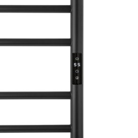 Електрична сушка для рушників Kroner KRP Hitze-Stets SCH8753-10T 53х86,5 см нержавіюча сталь чорний CV035347