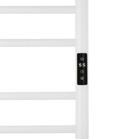 Електрична сушка для рушників Kroner KRP Hitze-Stets WEI8753-10T 53х86,5 см нержавіюча сталь білий CV035348