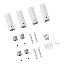 Електрична сушка для рушників Kroner KRP Hitze-Stets WEI8753-10T 53х86,5 см нержавіюча сталь білий CV035348