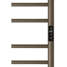 Электрический полотенцесушитель Kroner KRP Hitze-Stets GRP8753-10T 53х86,5 см нержавеющая сталь хаки CV035349