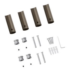 Электрический полотенцесушитель Kroner KRP Hitze-Stets GRP8753-10T 53х86,5 см нержавеющая сталь хаки CV035349