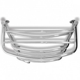 Электрический полотенцесушитель Laris Еврофлеш П6 500x800 Э с полкой подключение слева хром 73207610