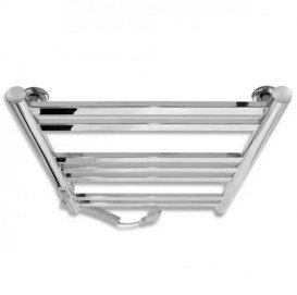 Электрический полотенцесушитель Laris Кватро П7 400Х600 Э подключение слева хром 73207658