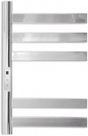 Електрична сушарка для рушників Laris Кватро П10 500Х800 Е підключення зліва хром 73207656