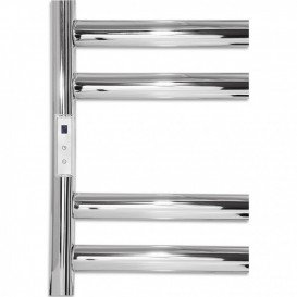 Електрична сушарка для рушників Laris Класік Преміум П9 500x800 Е підключення зліва хром 73207662