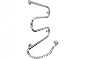 Електричний полотенцесушитель Laris Змійовик 25 РС3 Е 400x500 мм лівий 73207104