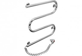 Электрический полотенцесушитель Laris Змеевик 25 РС3 Э 500x500 мм левый 73207108