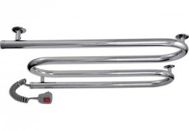 Электрический полотенцесушитель Laris Змеевик 25 РС3 Э 600x500 мм левый 73207114