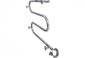 Электрический полотенцесушитель Laris Змеевик 25 РС3 Э 600x500 мм левый 73207114