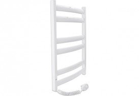 Електричний полотенцесушитель Laris Зебра Атлант ЧК6 Е 500x700 мм лівий 73207408