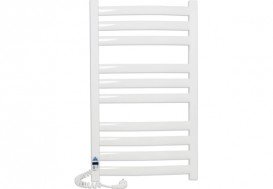 Электрический полотенцесушитель Laris Зебра Атлант Премиум ЧК10 Э 500x900 мм левый 75201083