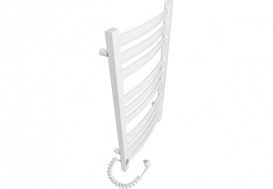 Электрический полотенцесушитель Laris Зебра Атлант Премиум ЧК10 Э 500x900 мм левый 75201083