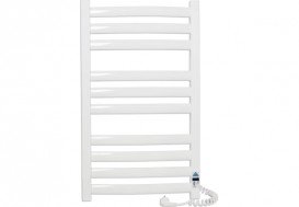 Електричний полотенцесушитель Laris Зебра Атлант Преміум ЧК10 Е 500x900 мм правий 75201084