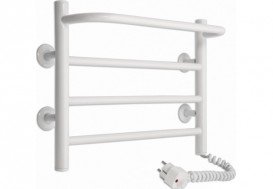 Электрический полотенцесушитель Laris Зебра Прайм ЧК4 Э 400x300 мм правый 75201064