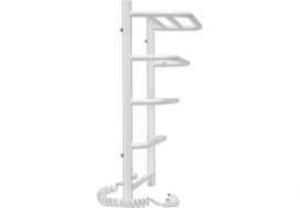 Електричний полотенцесушитель Laris Зебра Стандарт ЧК5 Е 500x660 мм лівий 75201039