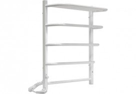 Електричний полотенцесушитель Laris Зебра Стандарт ЧК5 Е 500x660 мм лівий 75201039